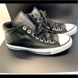 Leather Converse US women’s 9